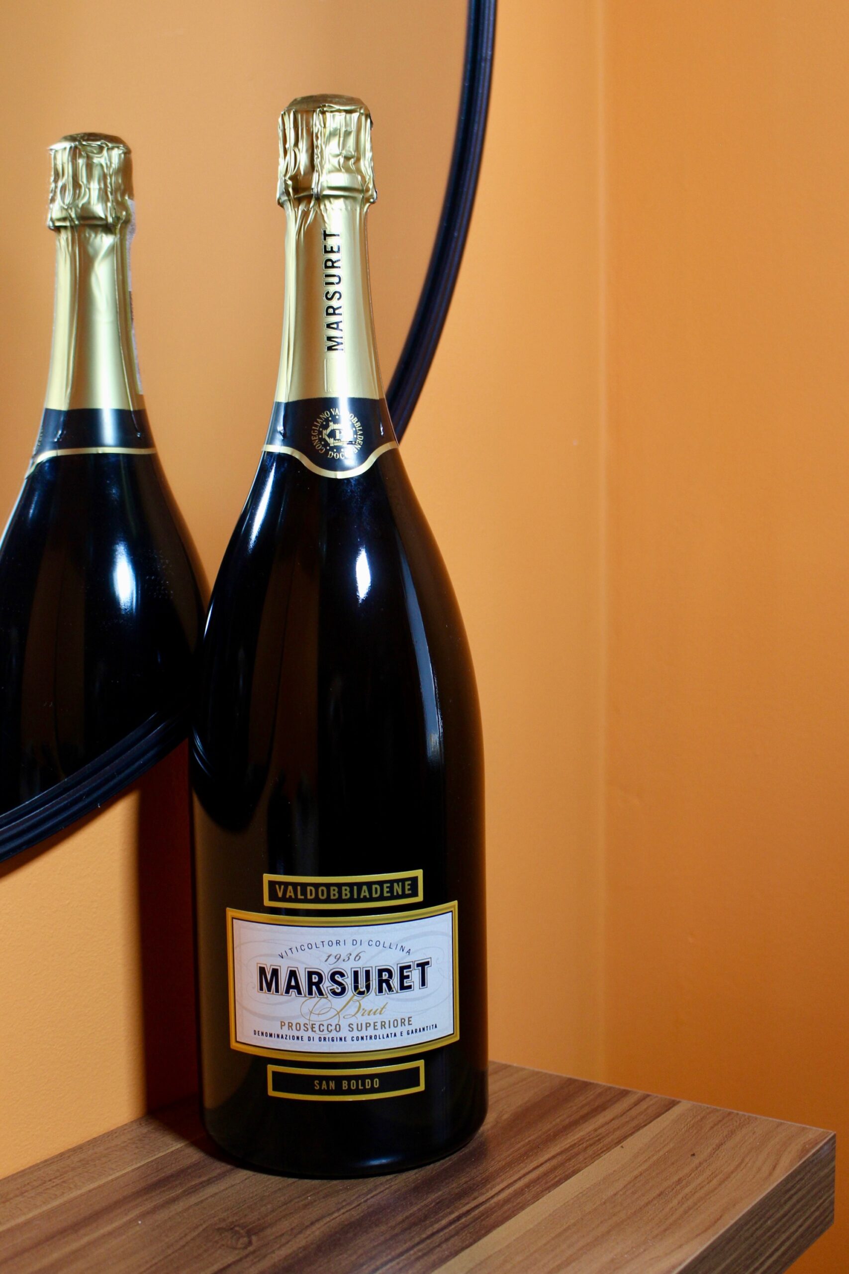 MARSURET, PROSECCO SUPERIORE DI VALDOBBIADENE DOCG BRUT SAN BOLDO MAGNUM (1,5L) - Afbeelding 2
